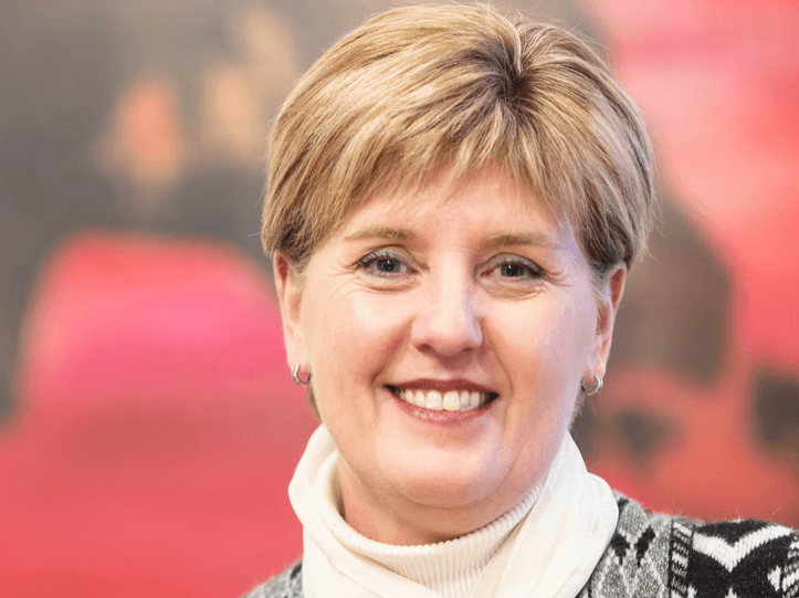 Photo de Marie-Claude en plan rapproché