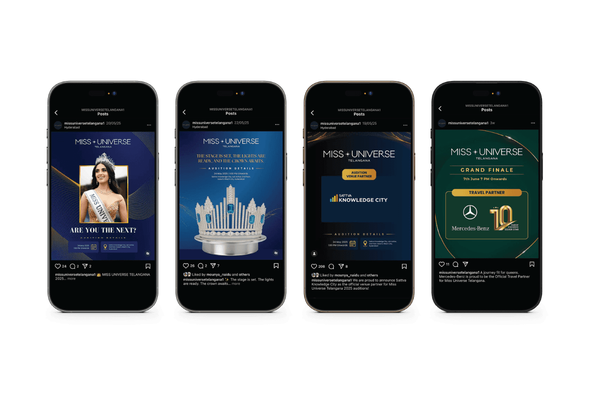 Shaping a consistent visual narrative across auditions, announcements, partners, and the finale.