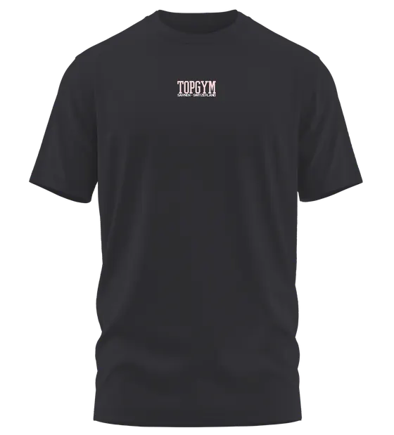 Berge Shirt rosa, Anthrazit, Vorderseite