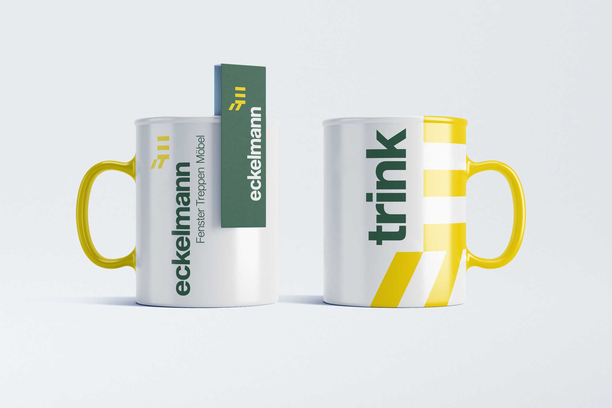 Merch (Tassen) im Corporate Design – robust, gut sichtbar, markenkonform
