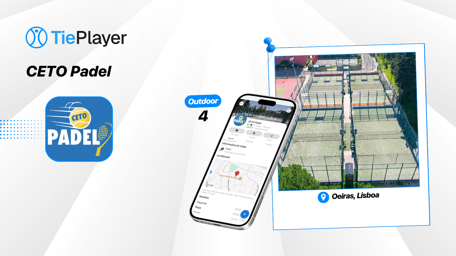 Book a padel court at Ceto Padel