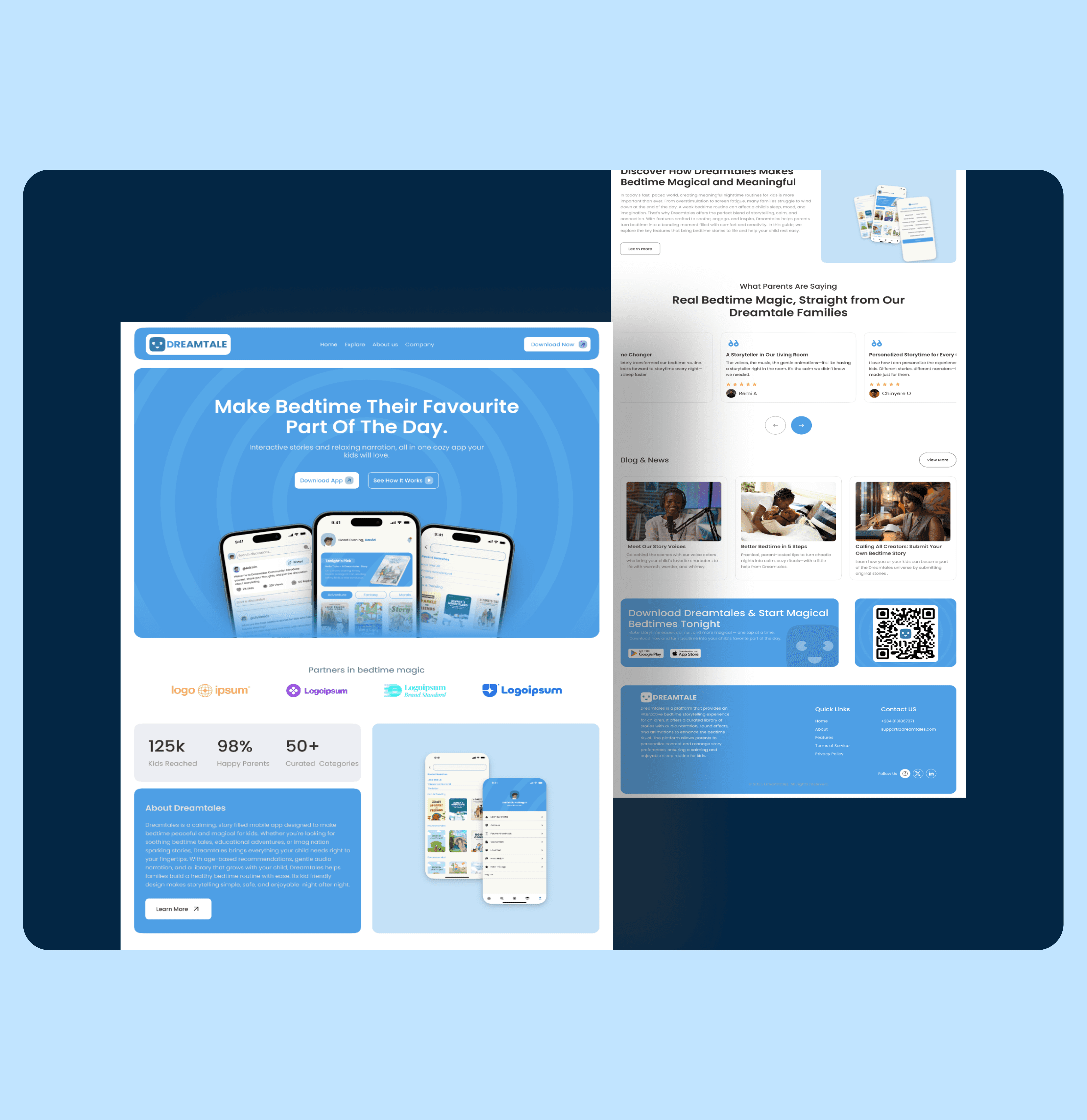 Showcase image of a creative project