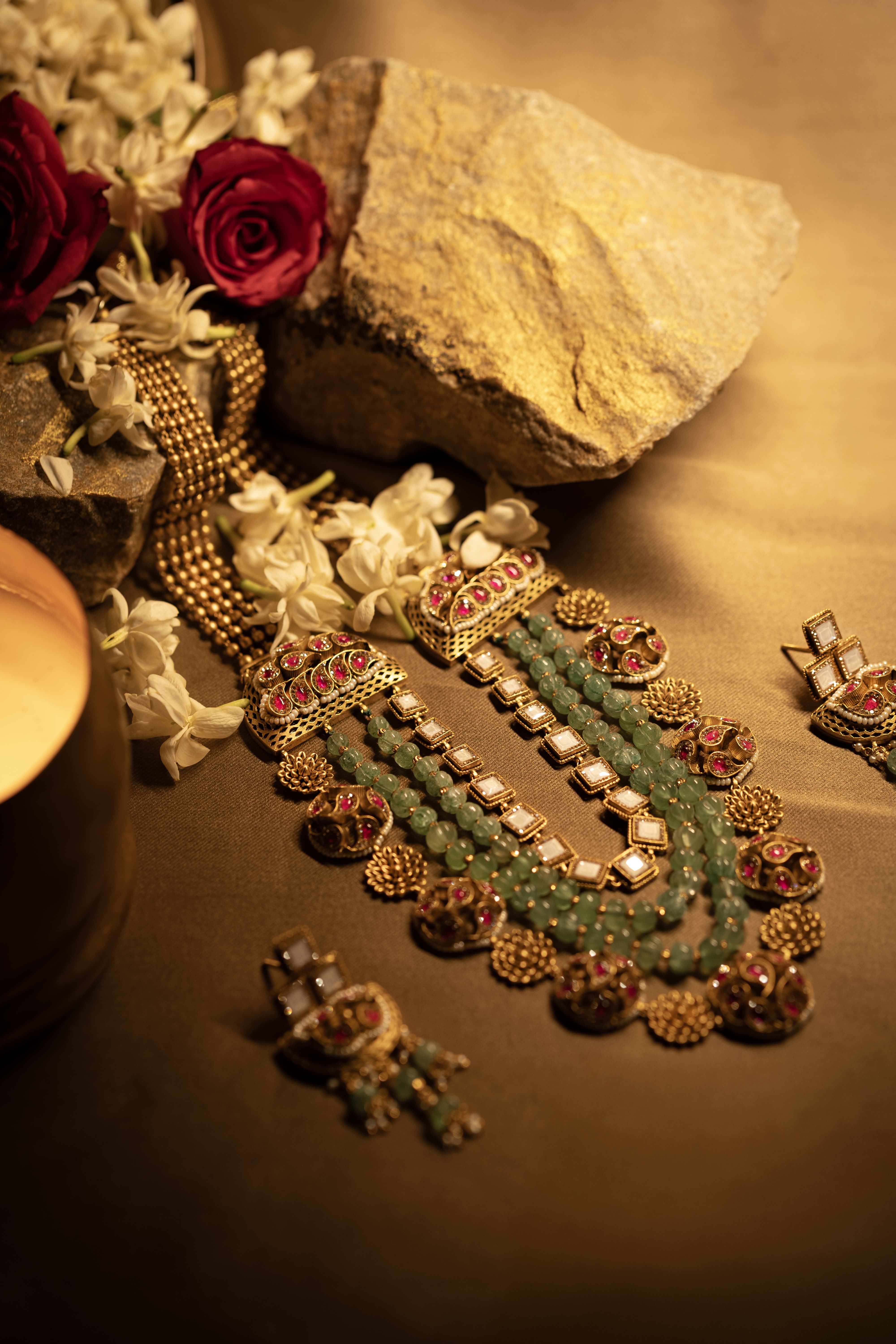 Exquisite handcrafted jewellery by Jora, blending timeless craftsmanship with modern elegance