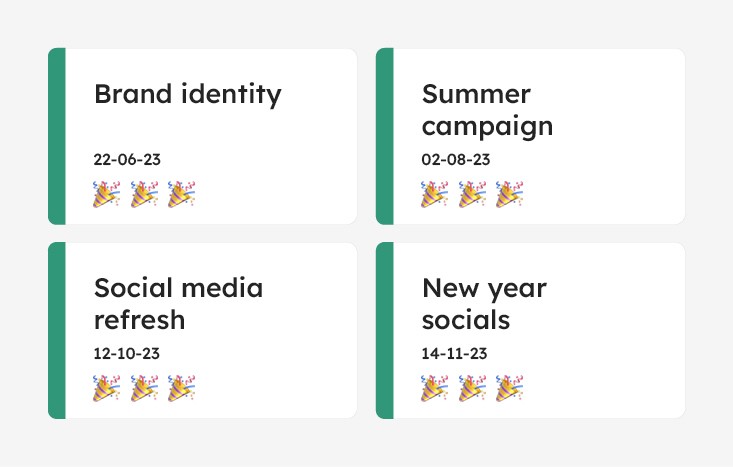 Ongoing collaboration in BrandDeck
