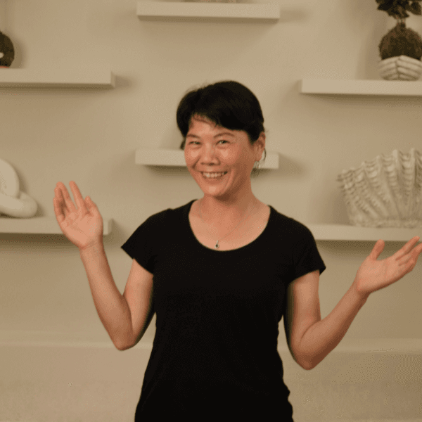 lighting up a cotton swab for fire cupping acupuncture