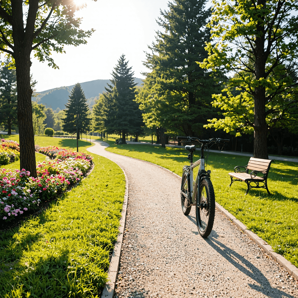 product photography of folding bicycle
