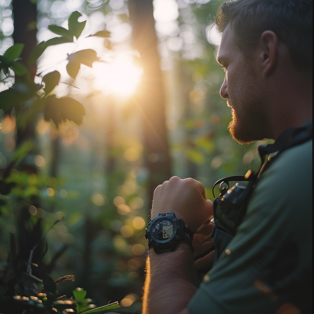 rucking with a garmin watch