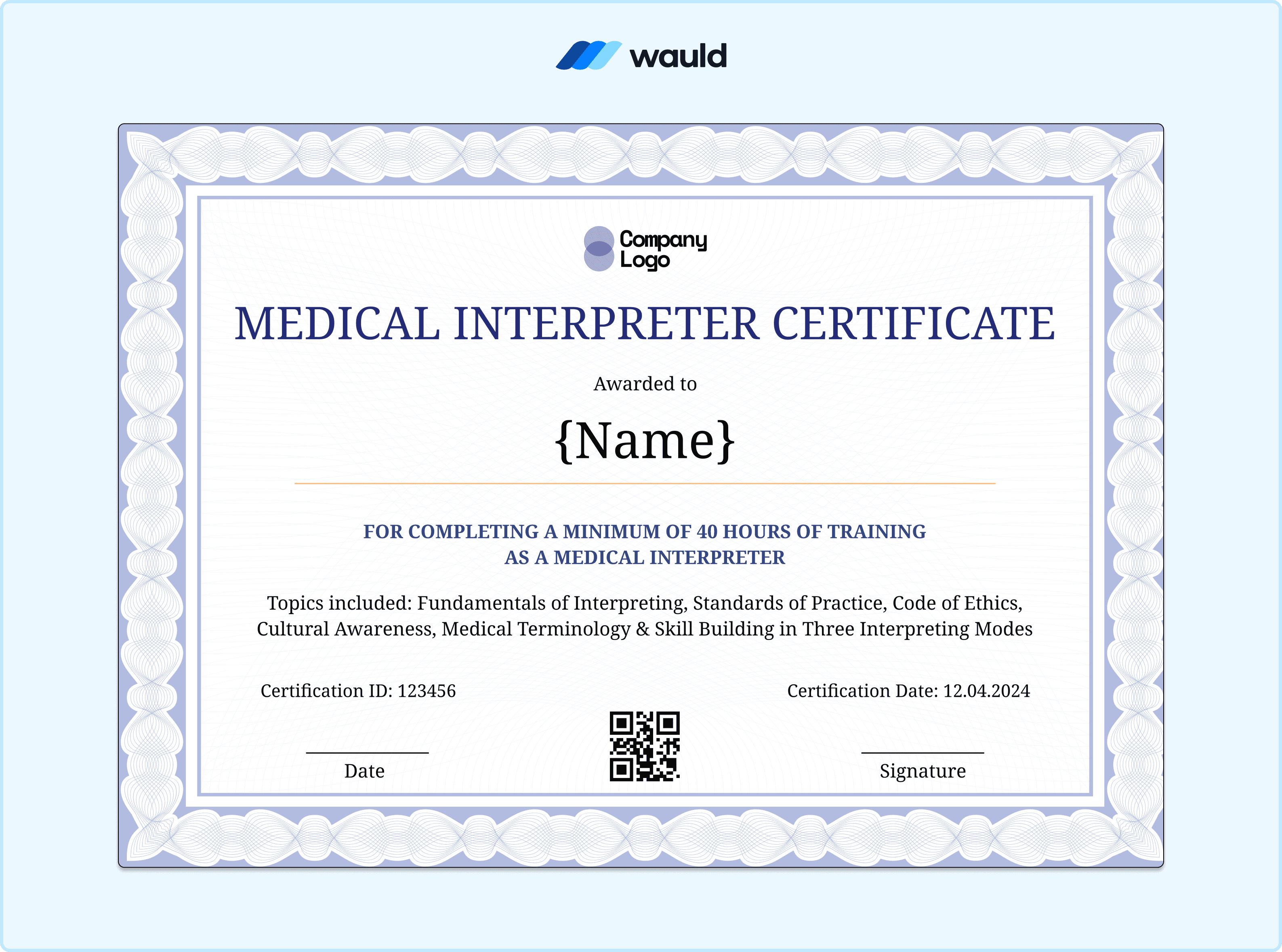 Medical Interpreter Certificate