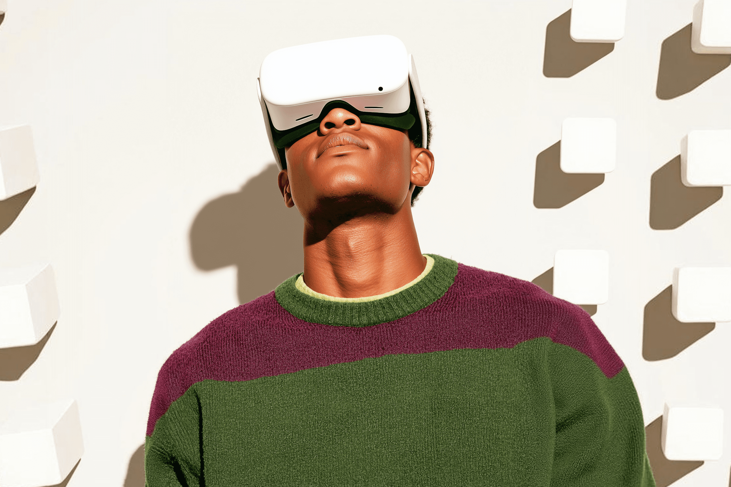 VR Headset Portrait