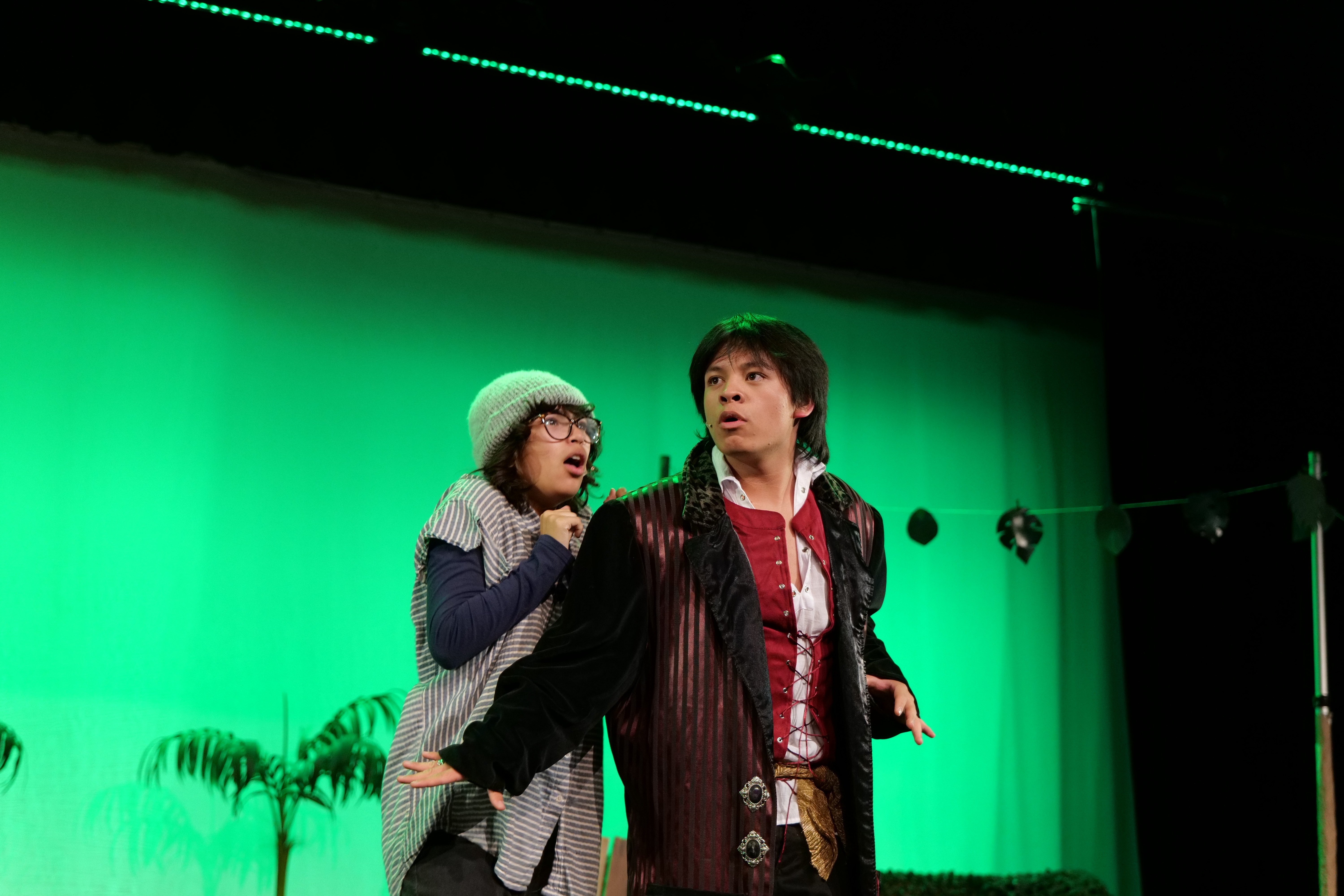 two performers on stage showcasing great acting skill in Claremont CA| FFotos