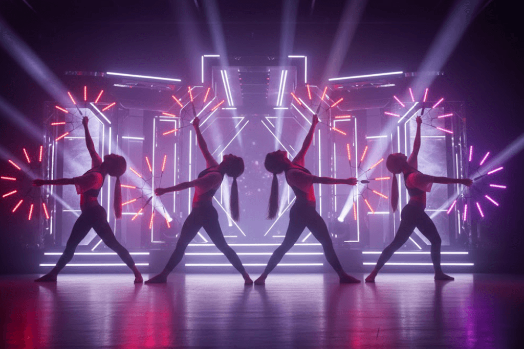 a woman holding an apple
