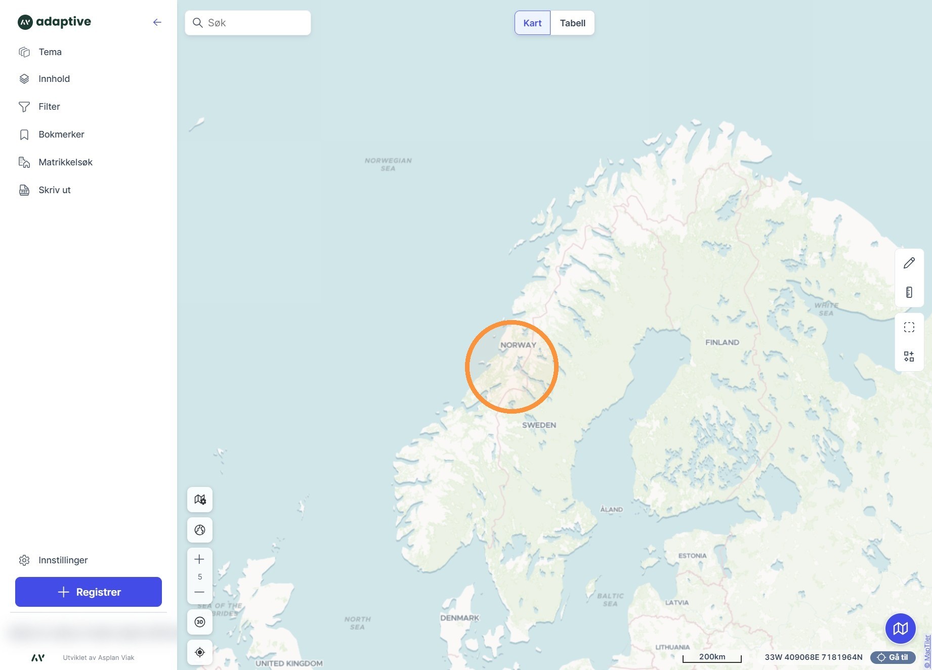 Steg 2: Resultatet vil variere basert på den opprinnelige utstrekningen satt av en administrator.