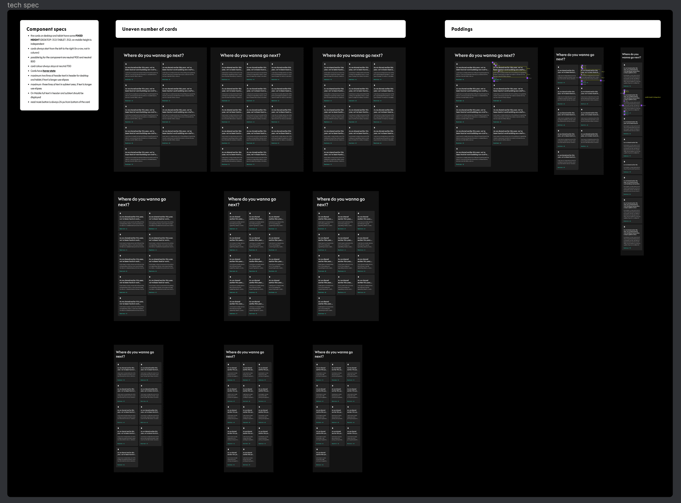 Design System snippet