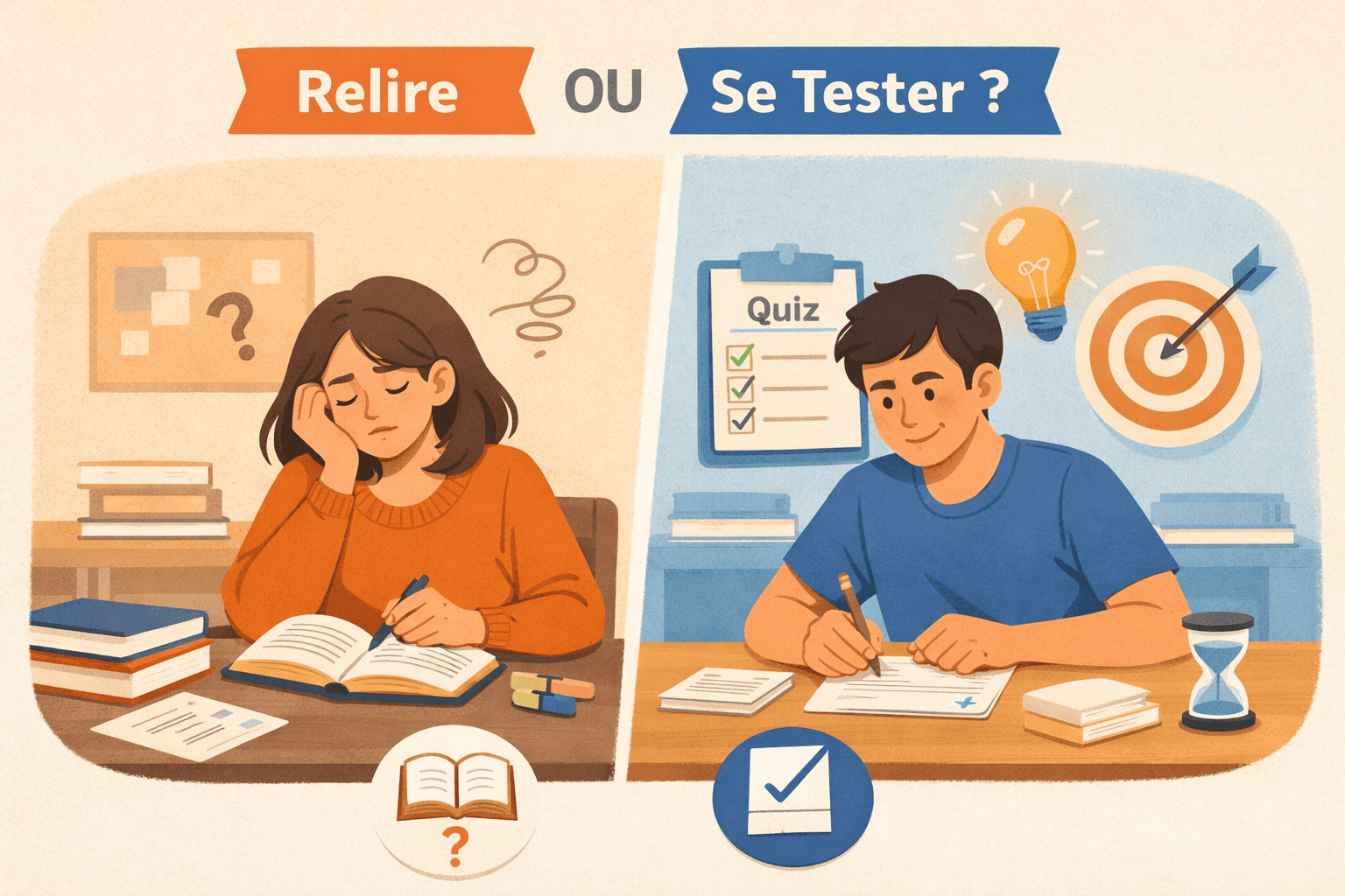 L’effet de test : pourquoi se tester est bien plus efficace que relire pour mémoriser durablement