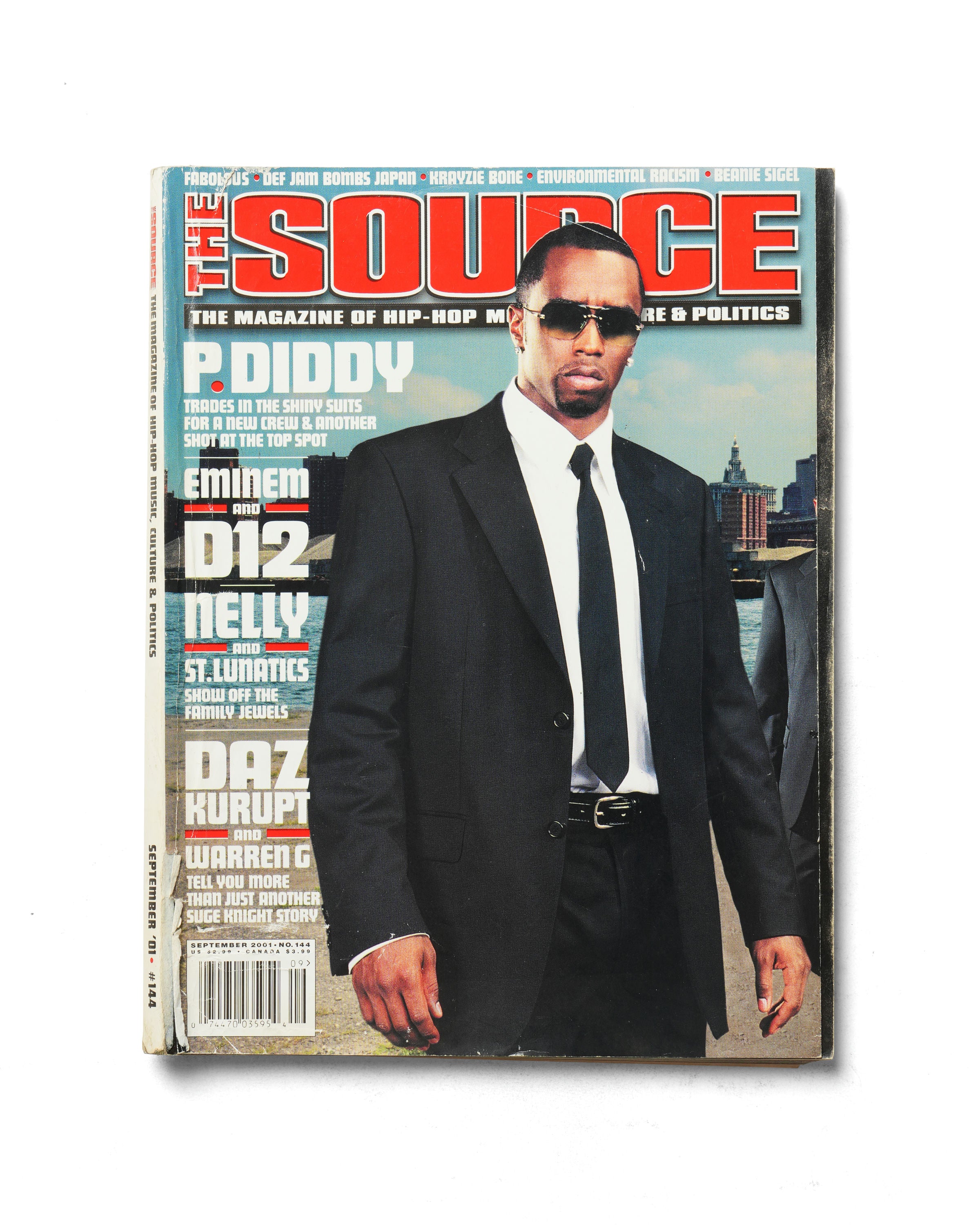 The Source - September 2001 - Front Cover