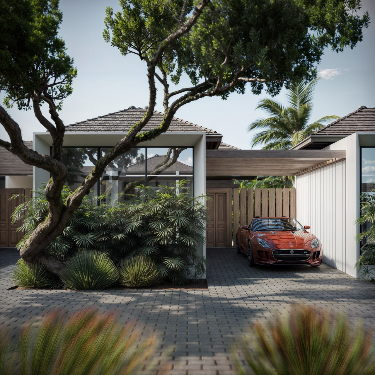 2-bedroom villa with ocean views in Green Village, Nusa Dua