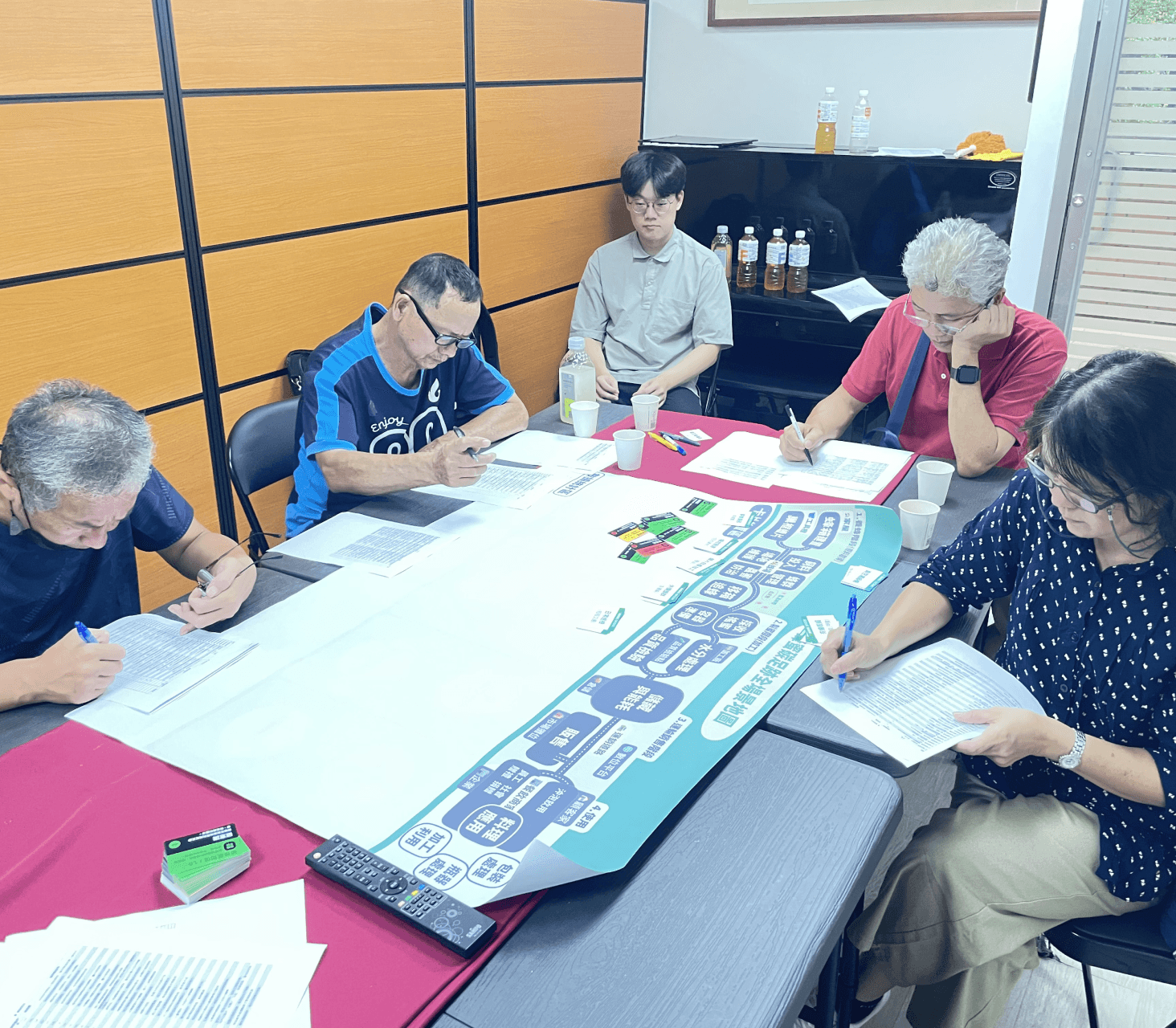 Man doing stunt at beach