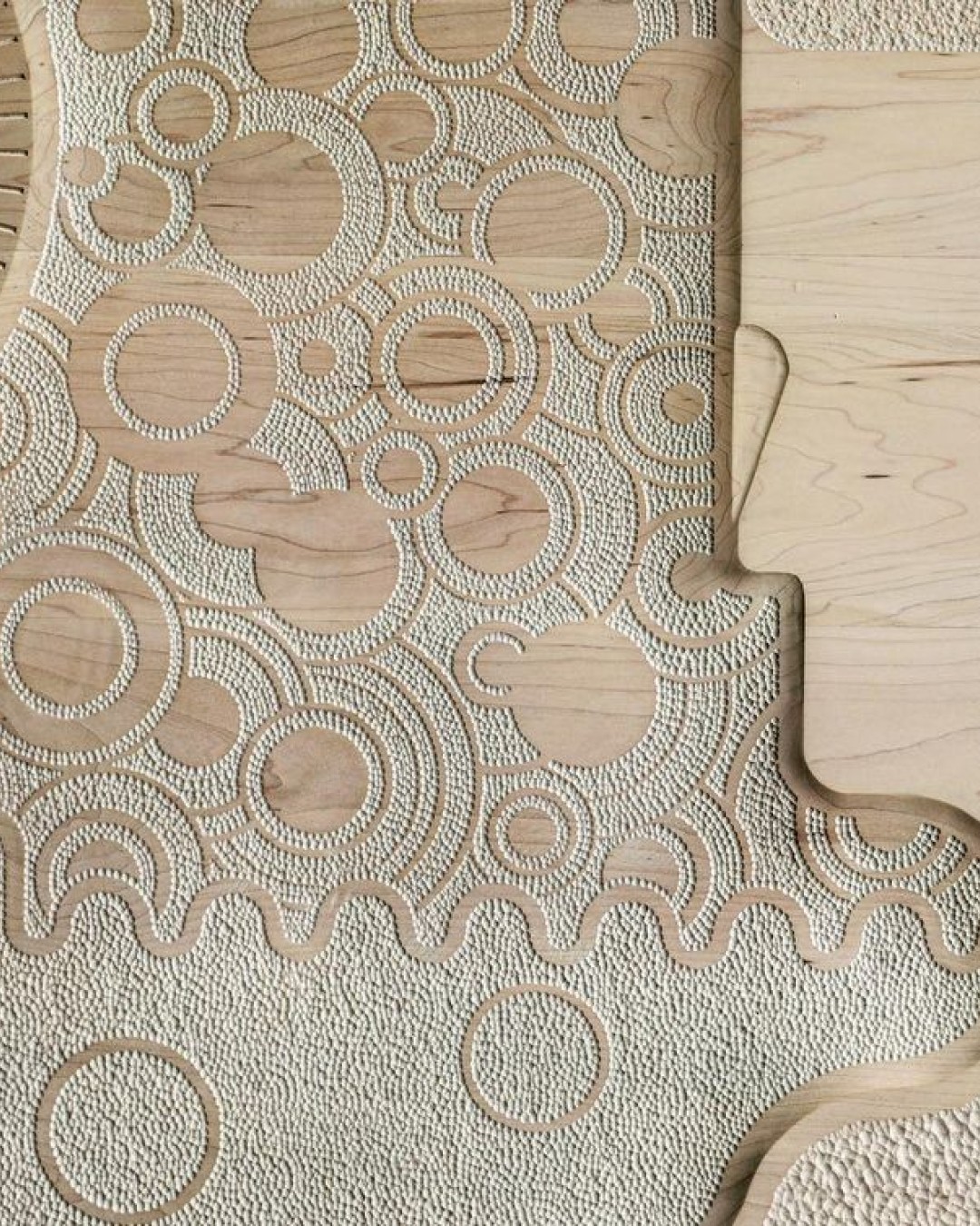 Caleb Woodard Furniture, Coffee Table Pillar