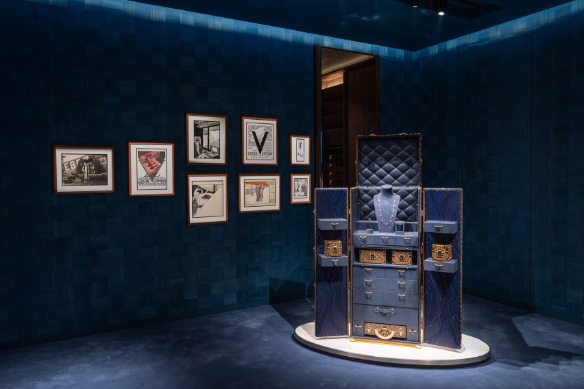 Interiors of Maison Louis Vuitton Sanlitun Beijing by Jun Aoki