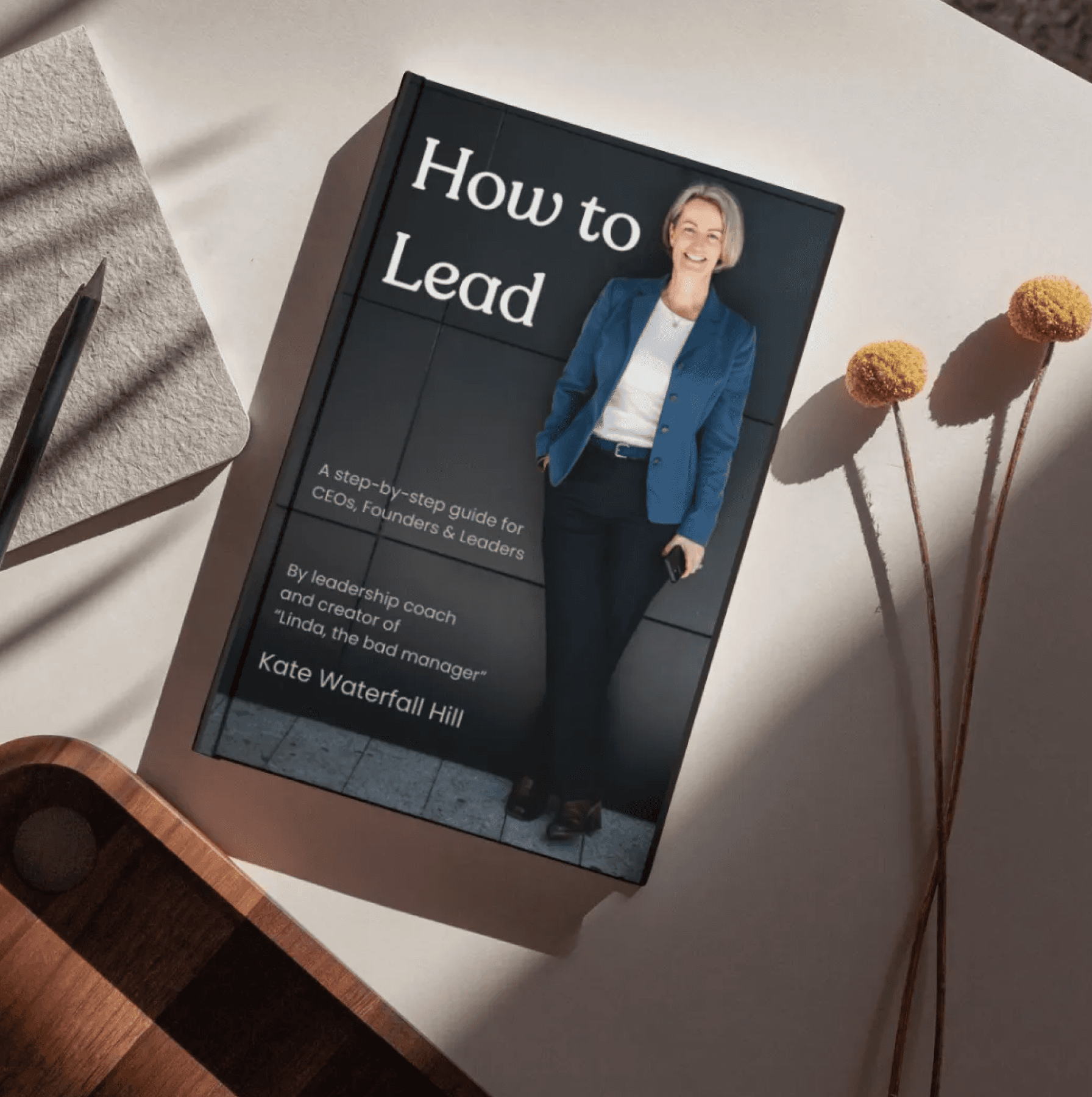 Cover of Kate's new book "How to Lead"