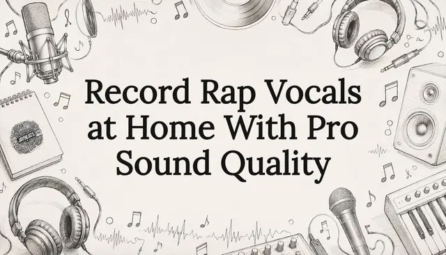 record rap vocals