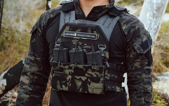 Formoza Tactical Plate Carrier Black Multicam