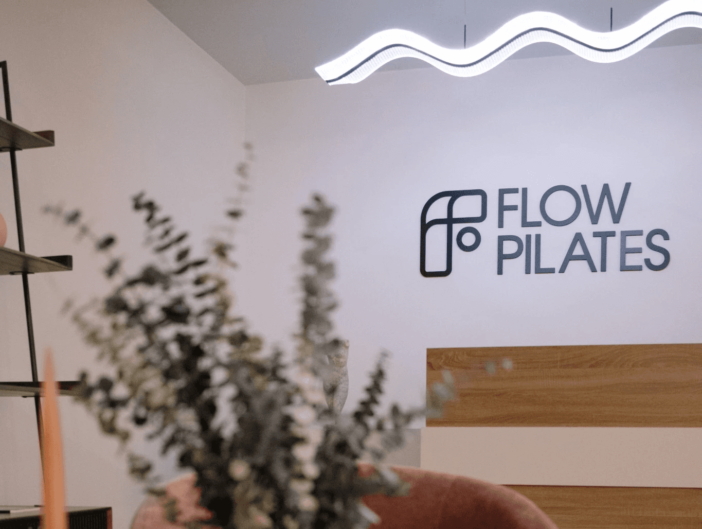 woman stretching arms