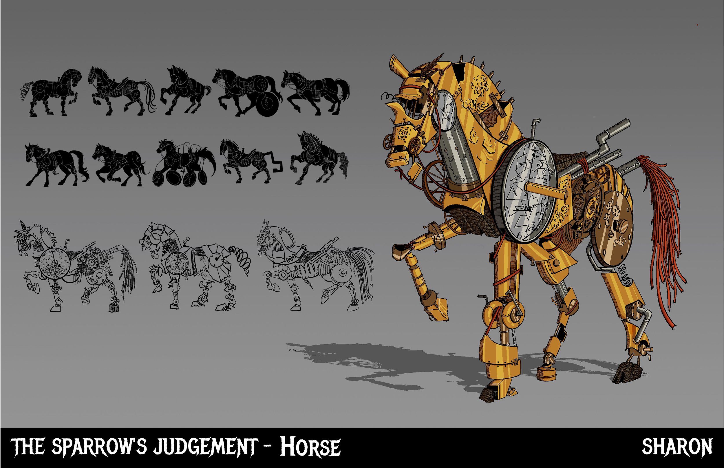 Horse (Vehicle) Sheet