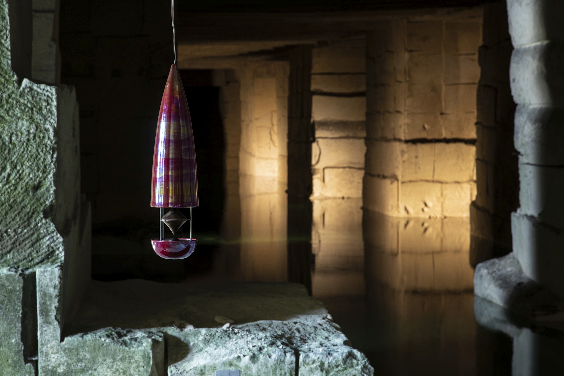 Batch.Works product catalogue book on a work top with a graphic printed image on the front