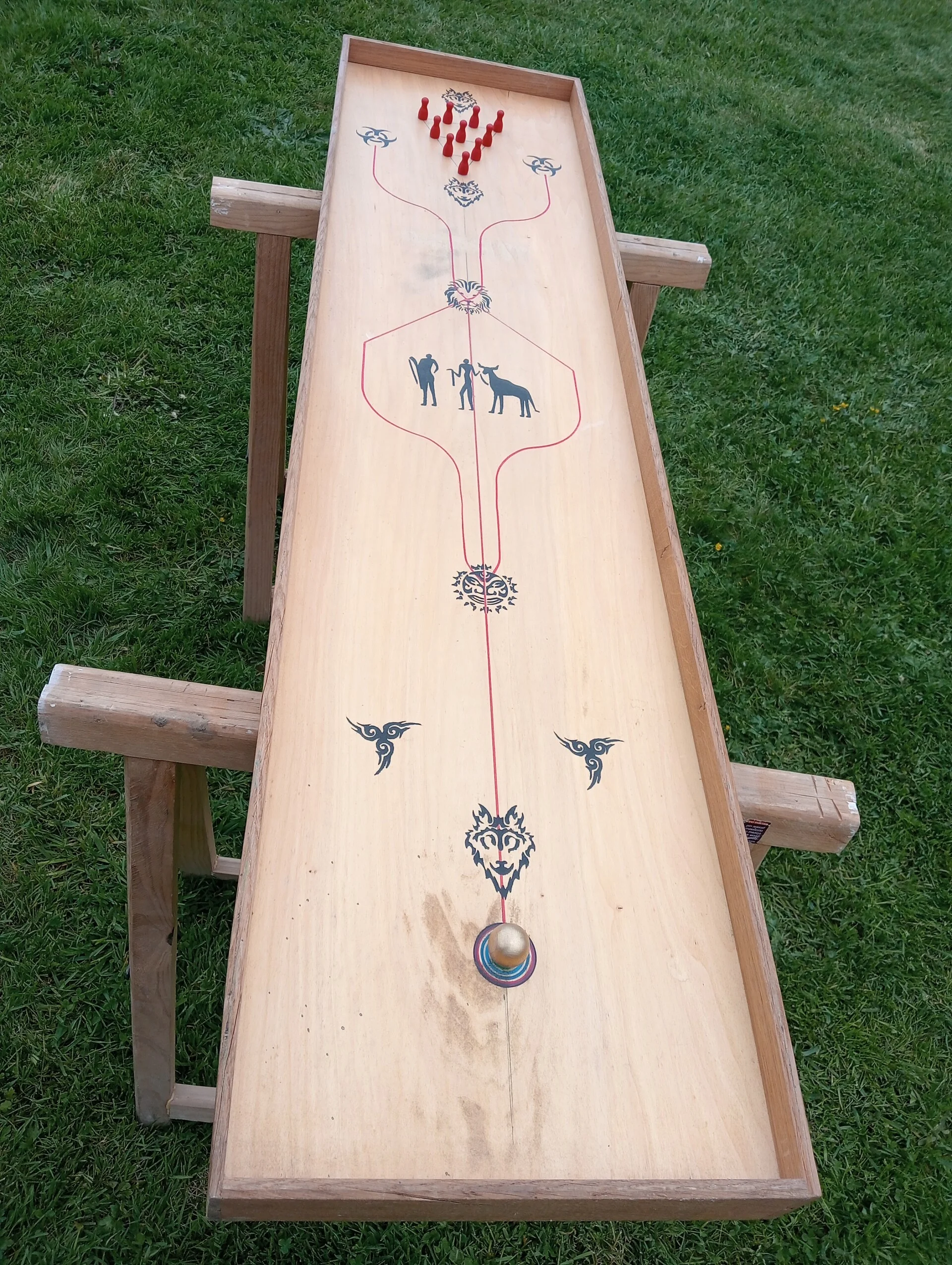 Jeu en bois les quillettes