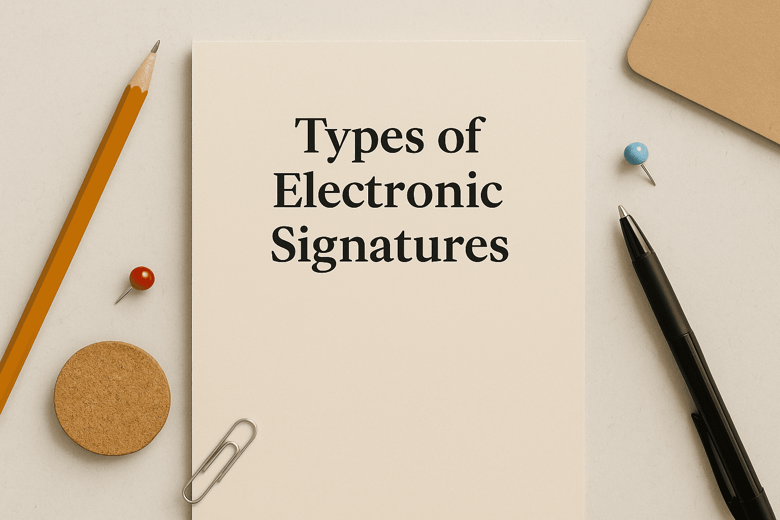 types of electronic signature