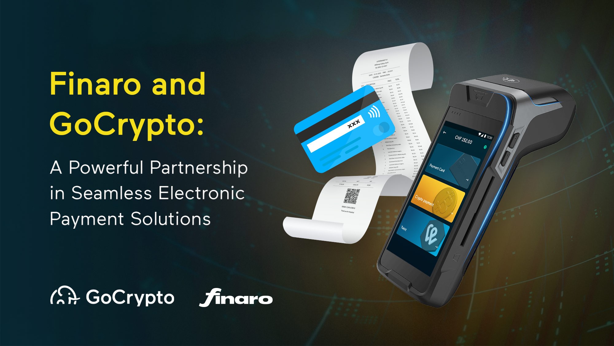 Streamlining Operations: Finaro's Card Processing Enhances GoCrypto's Holistic Payments