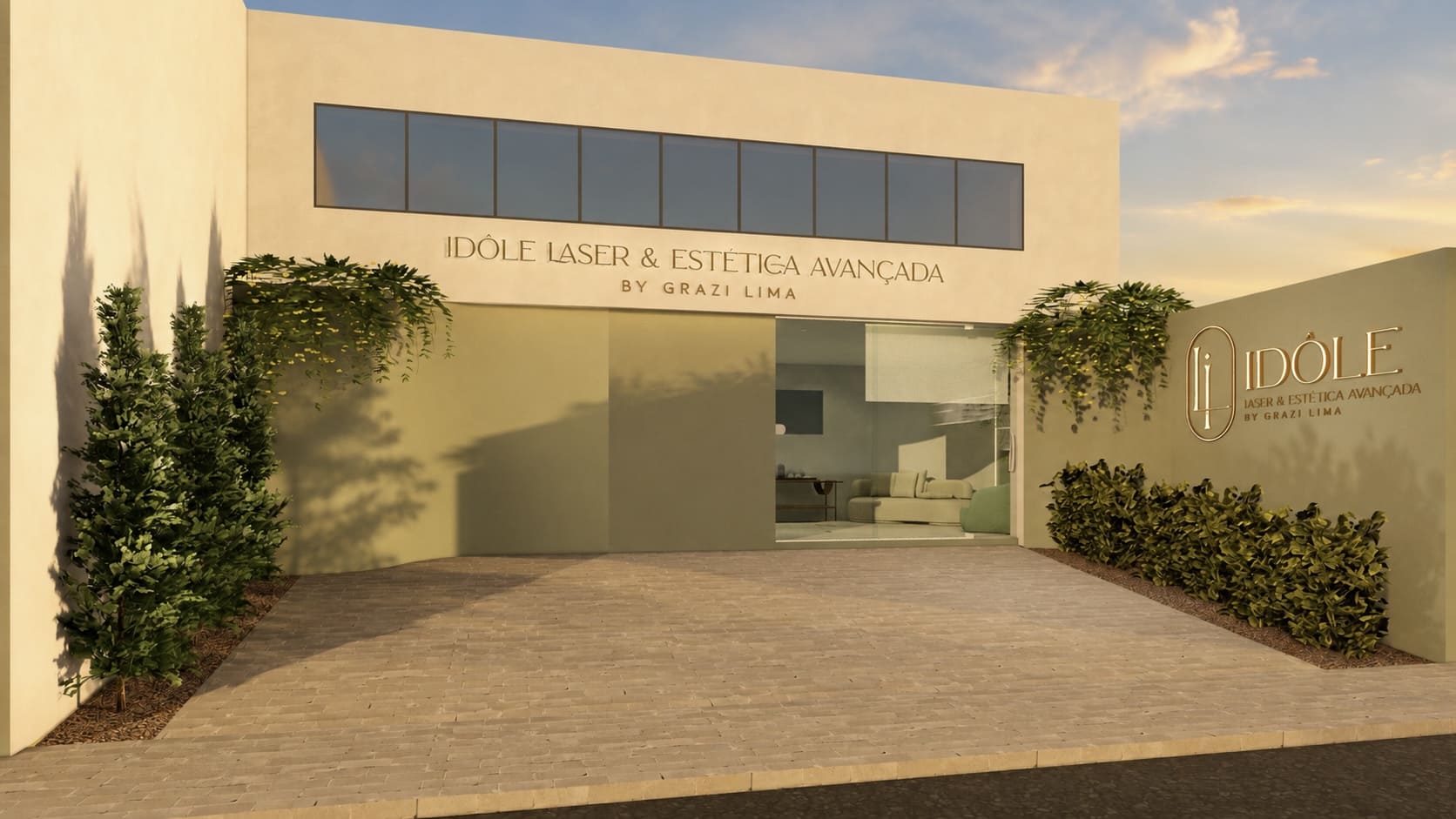 Projeto arquitetonico e interiores clinica de estética e lazer em sete lagoas arquiteto arquitetura