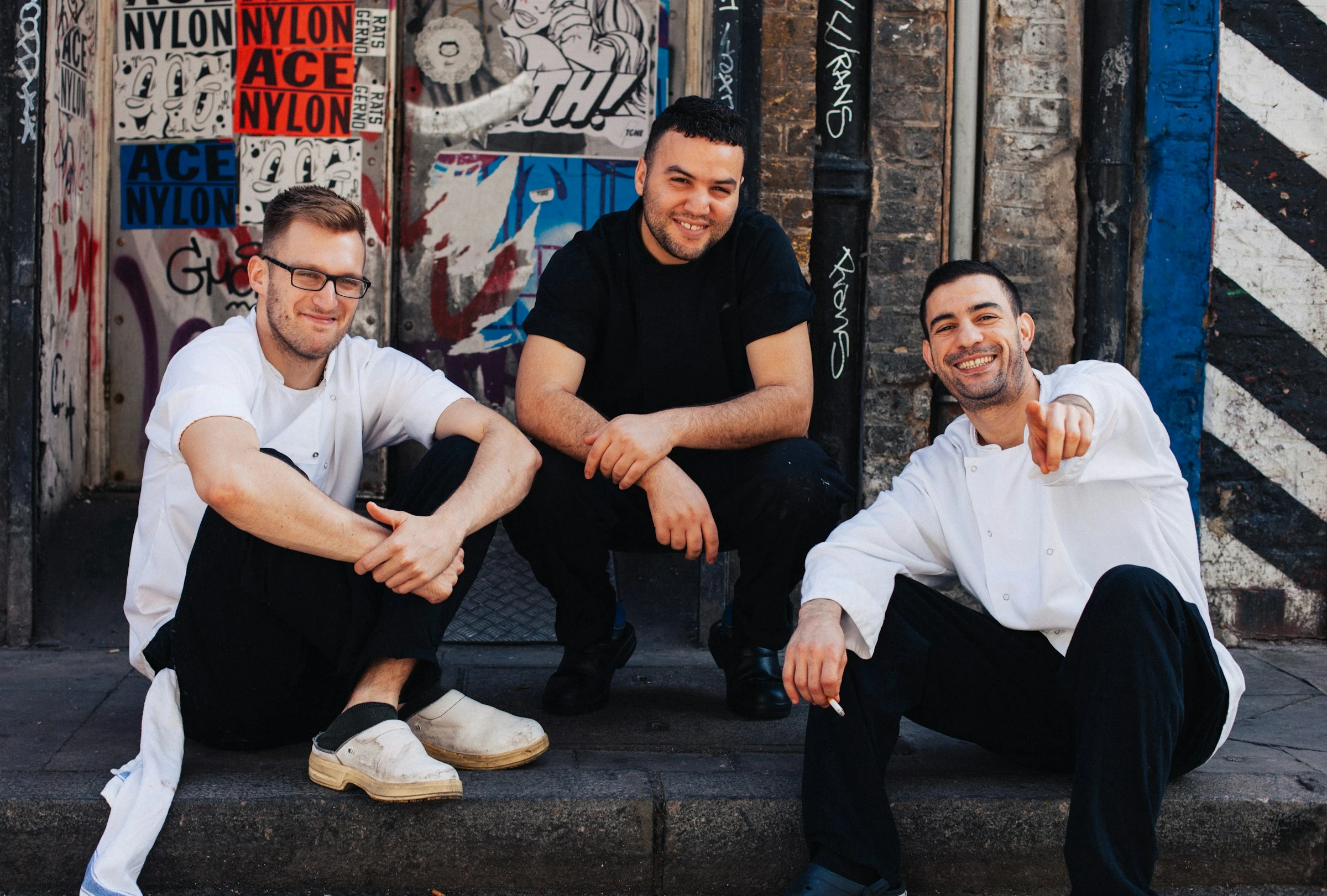 Italian restaurant staff photo