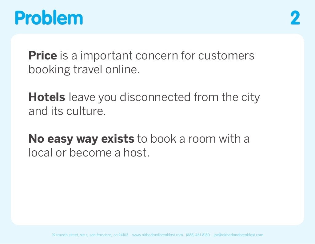 AirBnB problem slide