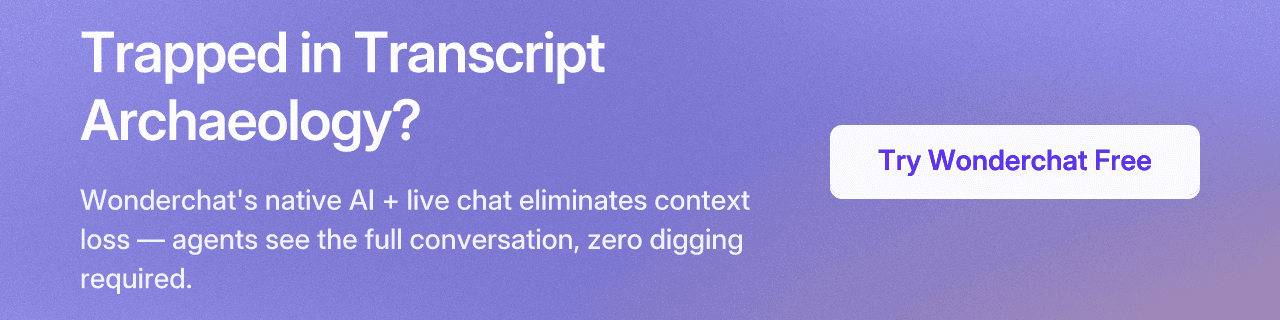 Trapped in Transcript Archaeology?