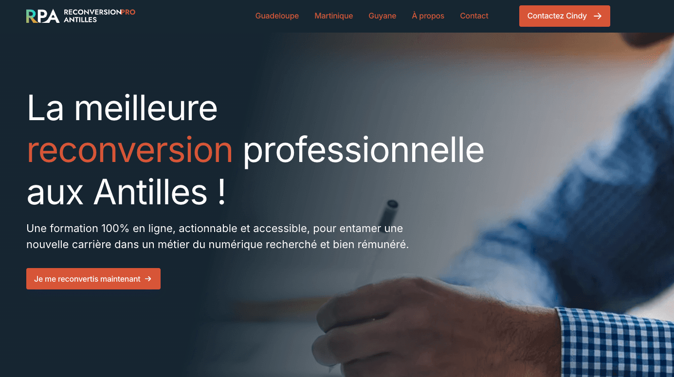 capture écran site RPA