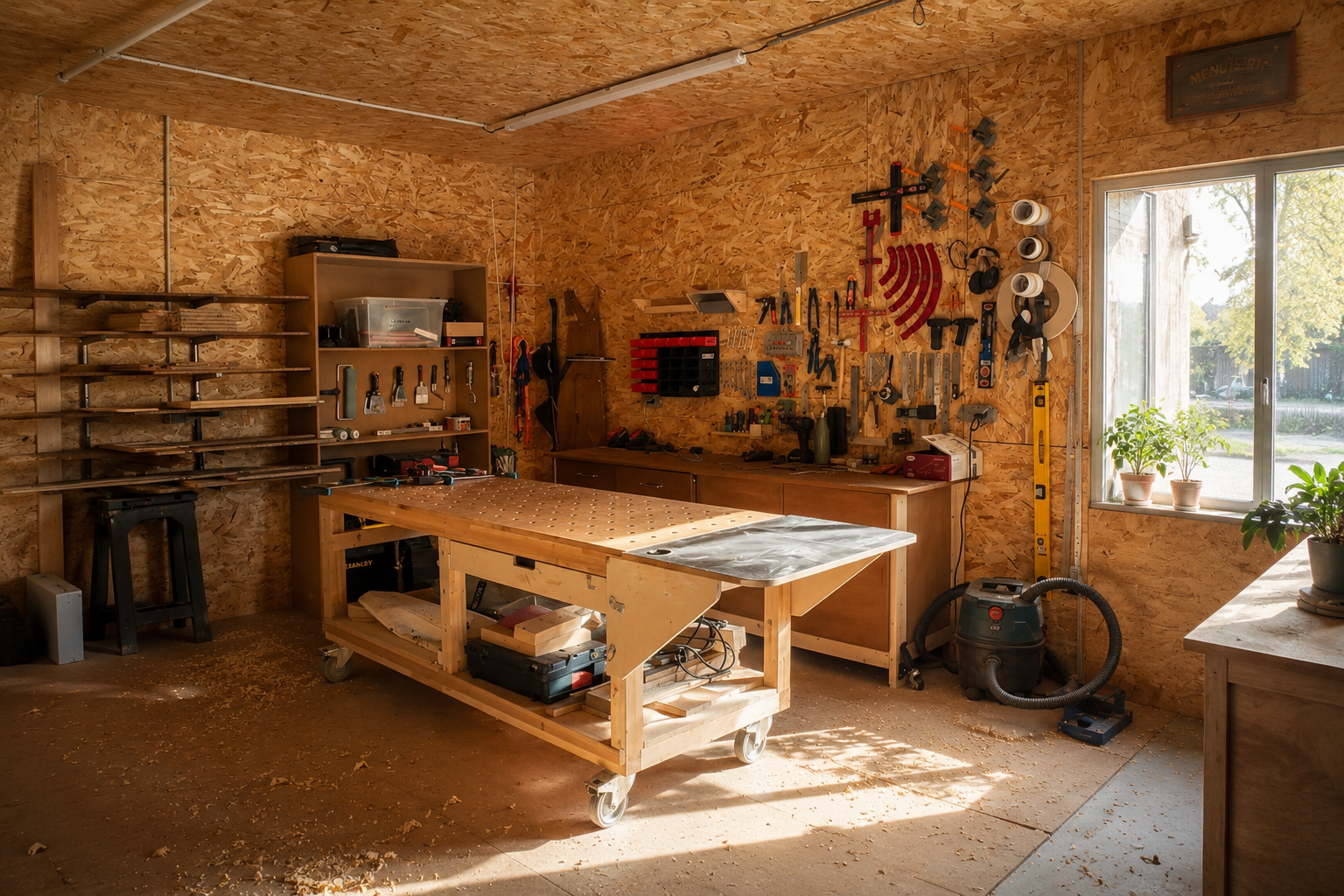 Atelier de menuiserie professionnelle à Bordeaux Machines, fabrication et sur mesure