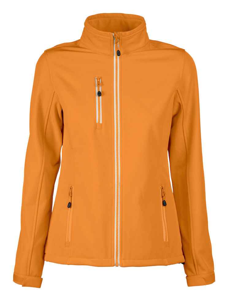 Printer T-shirt dames bij Vanatex — Printer Softshell Jacket Vert Lady