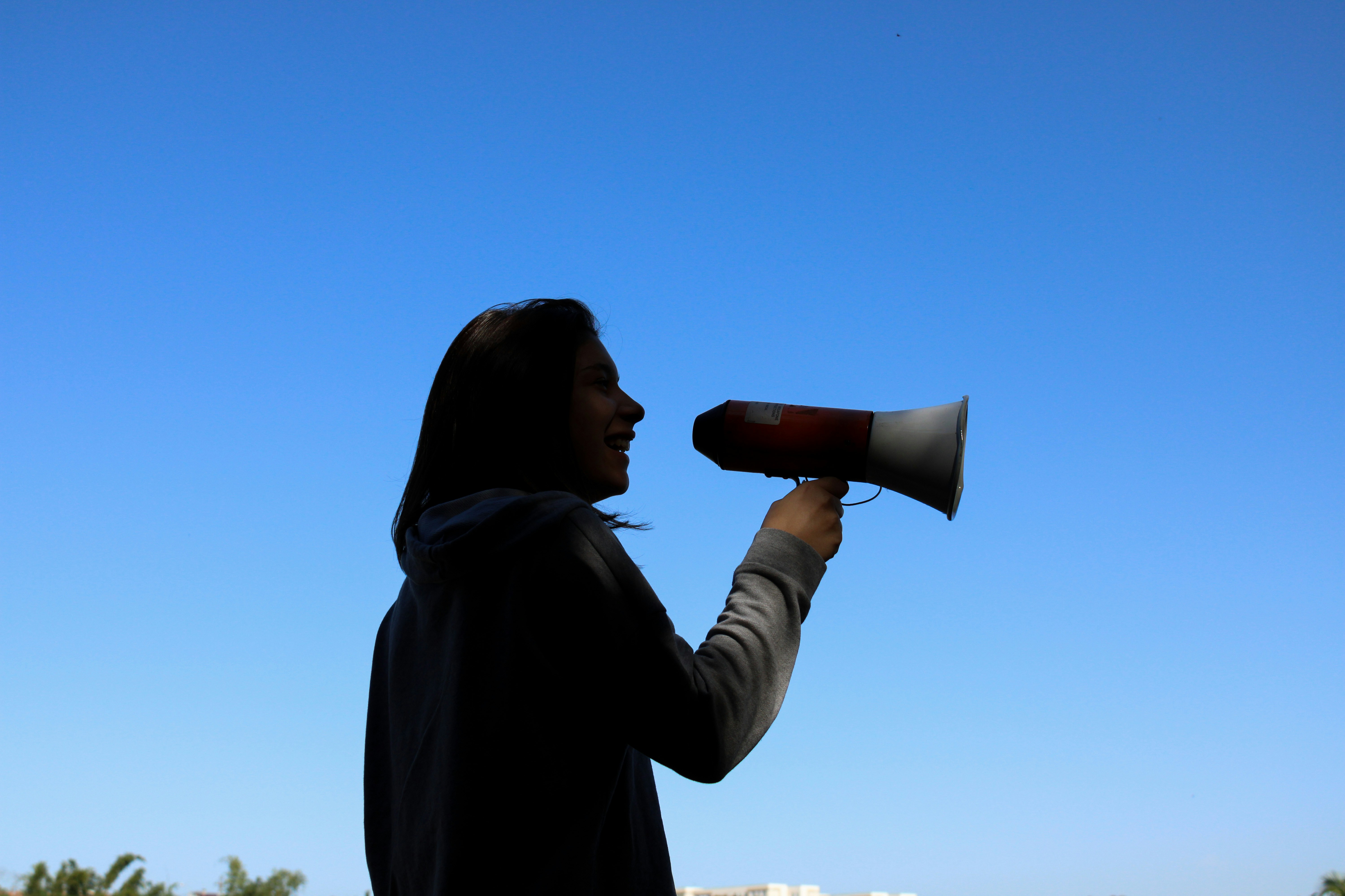 megaphone representing brand messaging