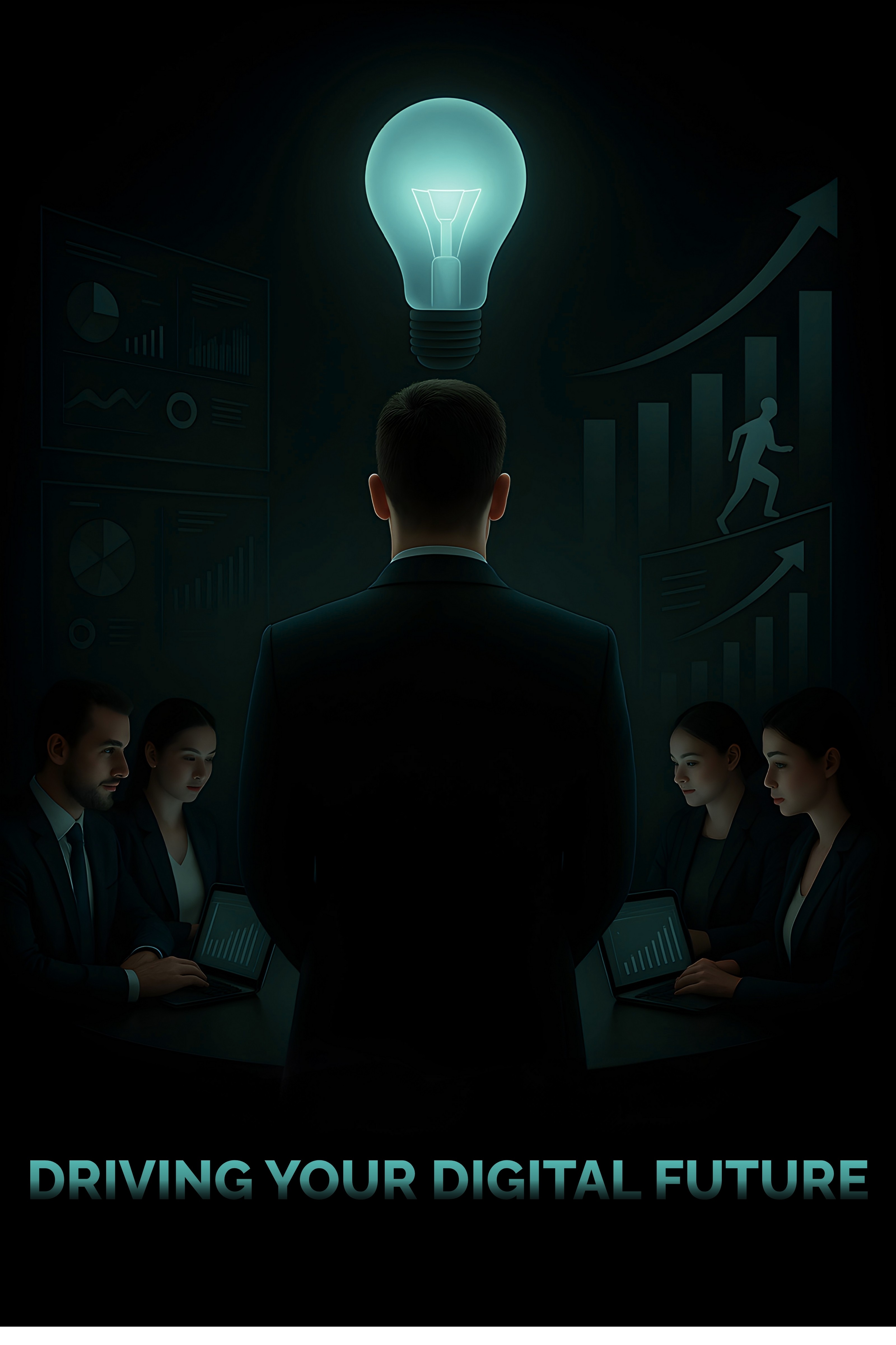 Portrait of portfolio creator – front view