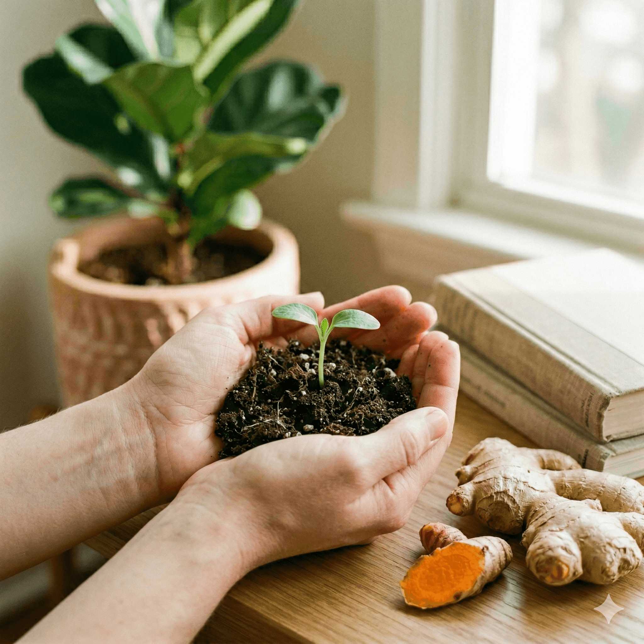 Concept de santé préventive globale plaçant le microbiote intestinal comme pilier central pour renforcer le système immunitaire et la vitalité durable.