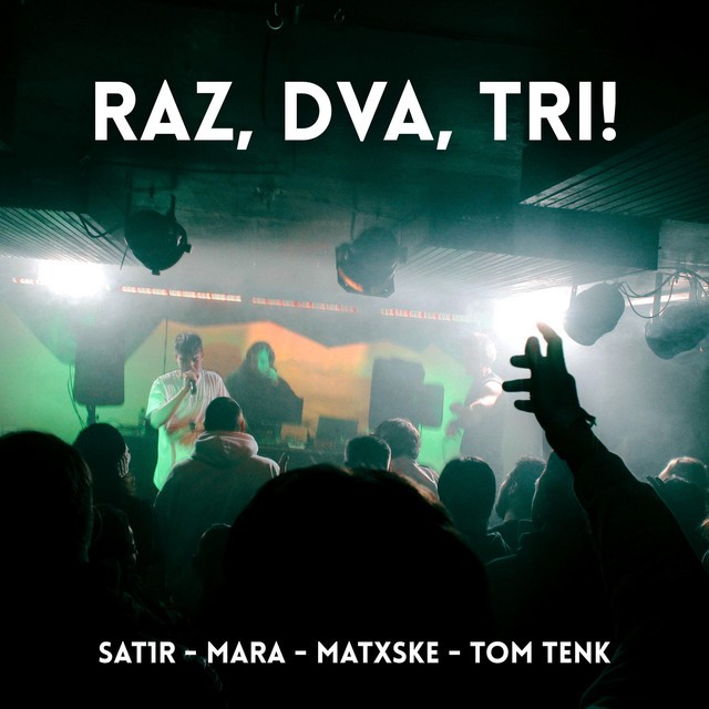 Cover singlu RAZ, DVA, TRI! od SAT1R, MARA, Tom Tenk