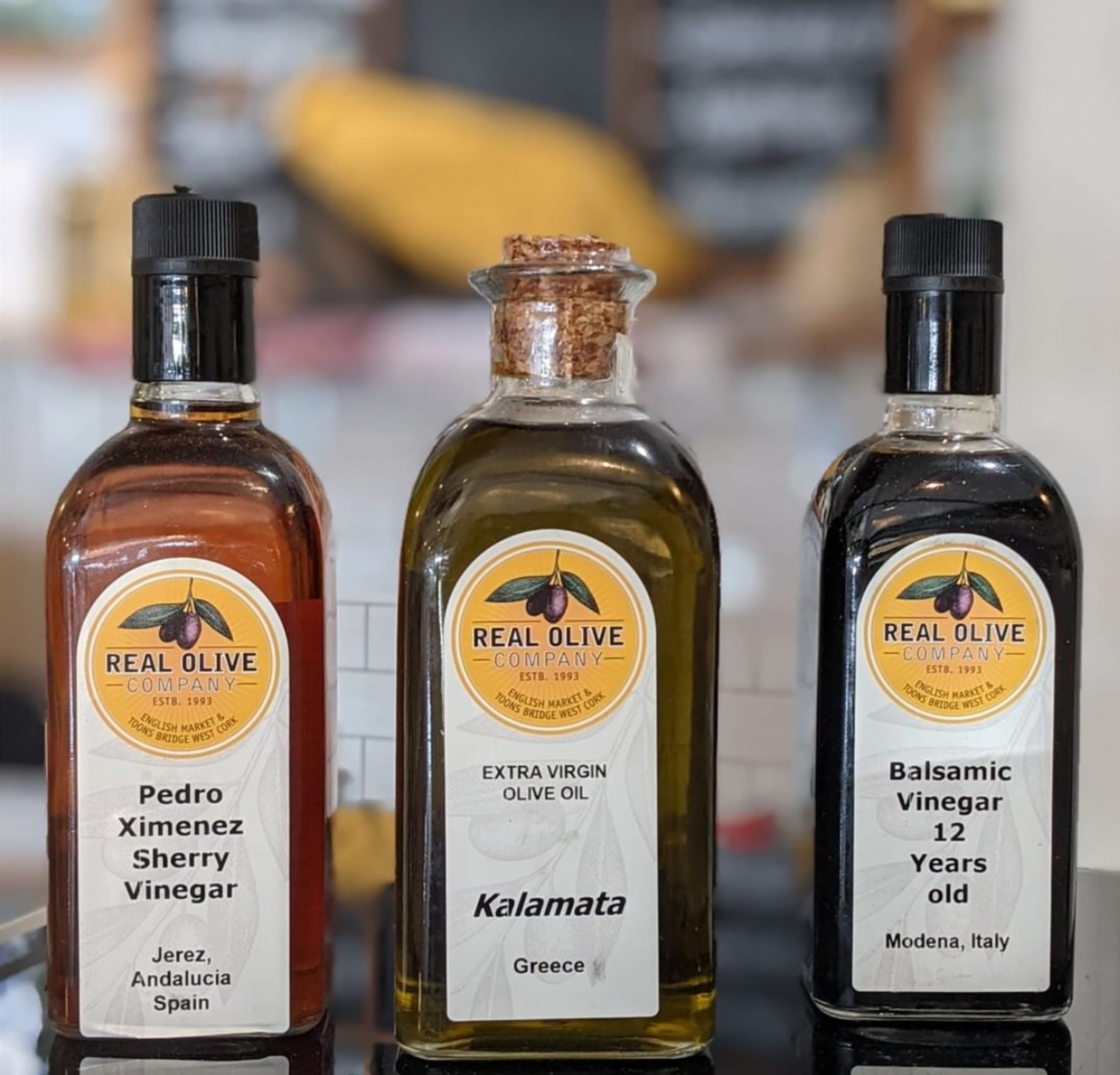 The best olive oil made by The Real Olive Company which are getting supplied to As One Restaurant Dublin