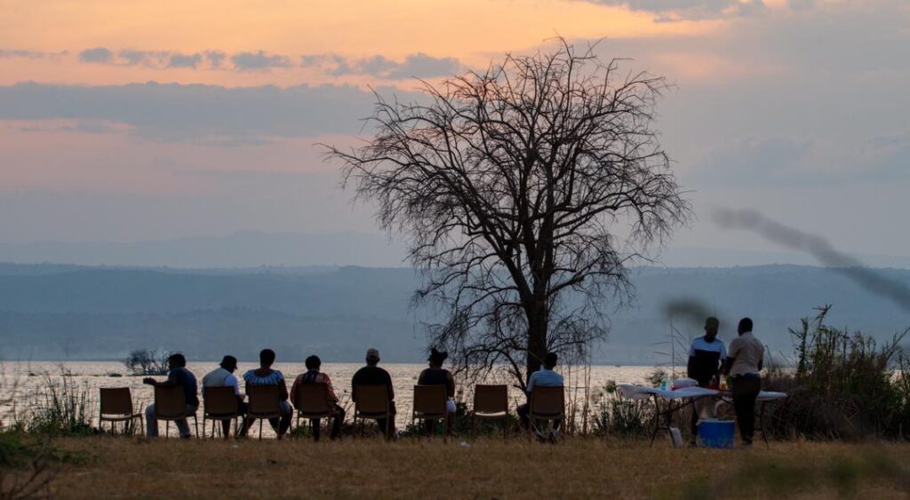 Sundowner in Murchison Falls National Park