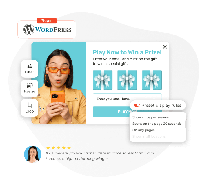 Create high-converting popups in minutes by Claspo Popup Maker