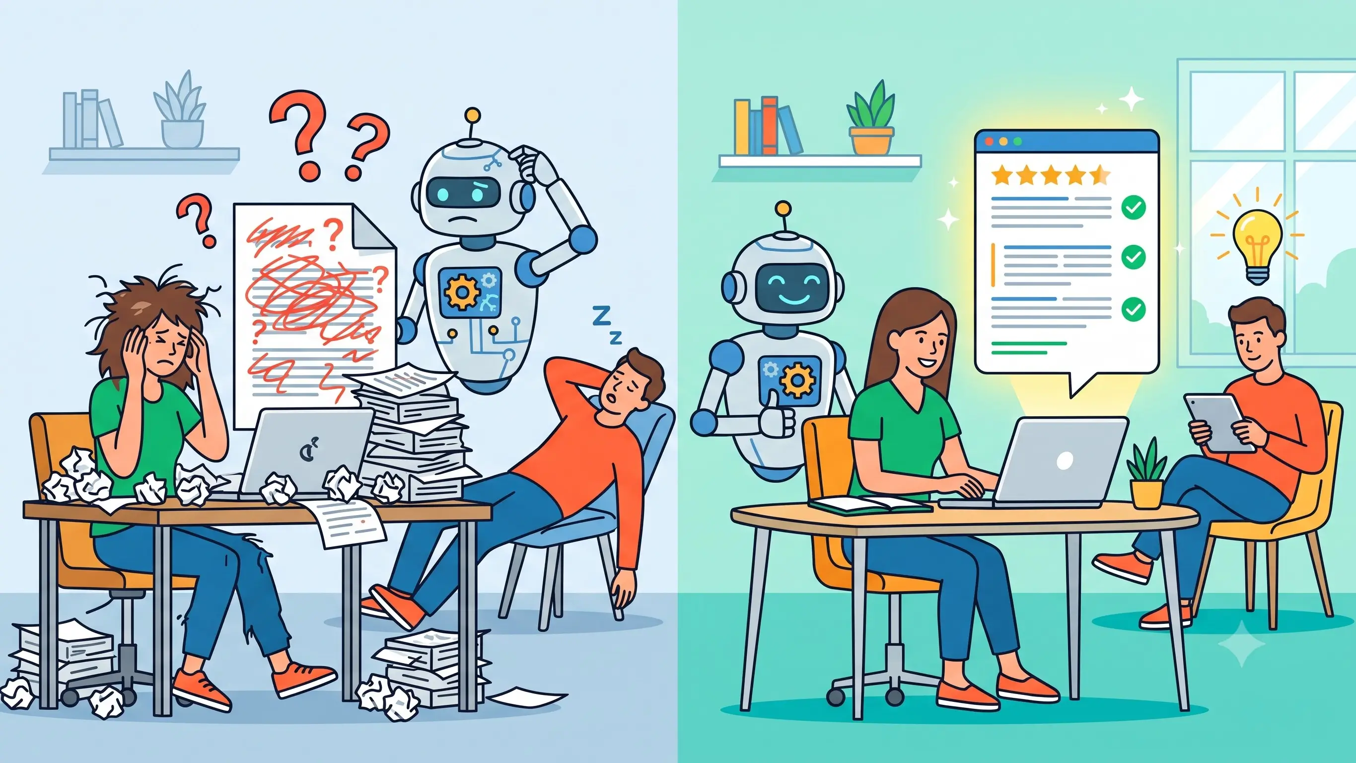 Ilustrasi cara kerja agensi SEO