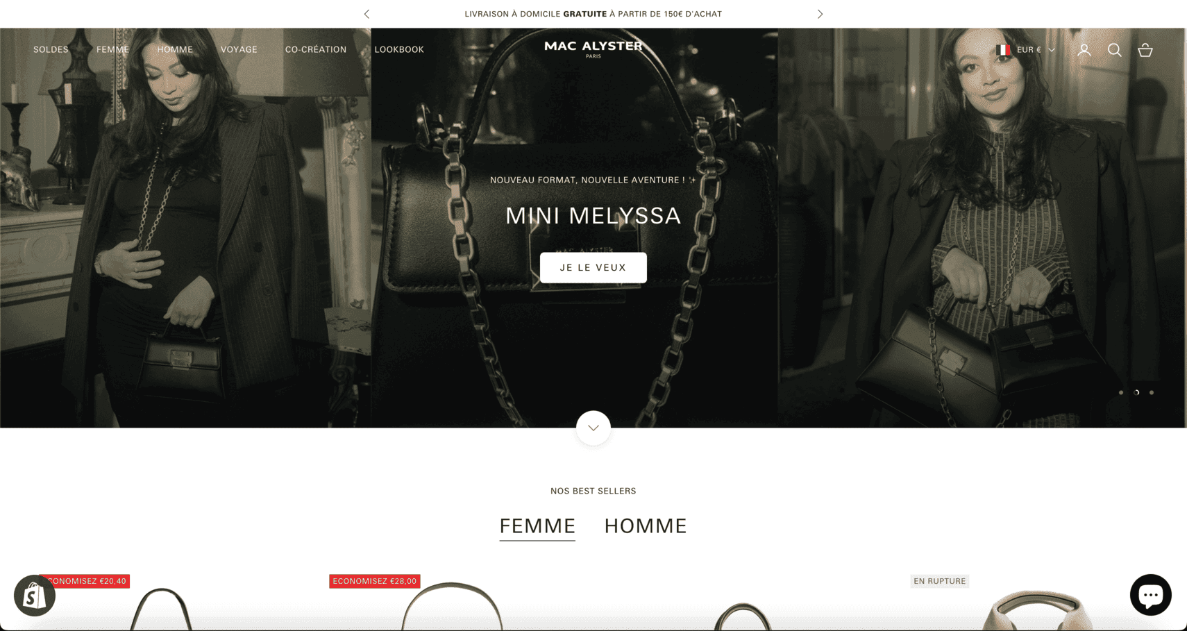 site web Mac Alyster