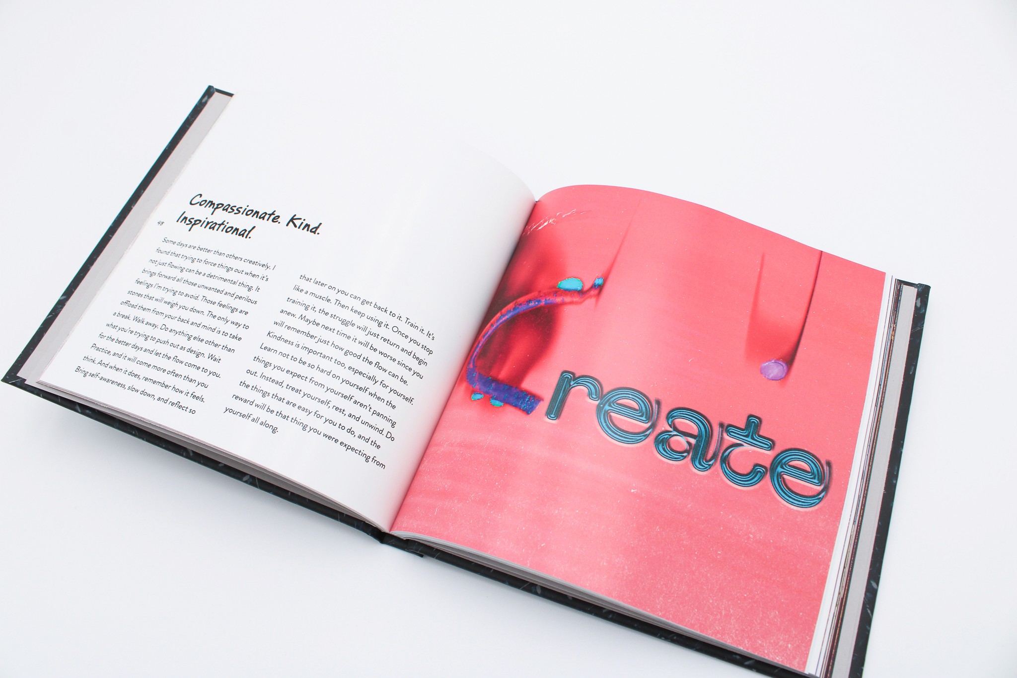 picture booklet spread showcase