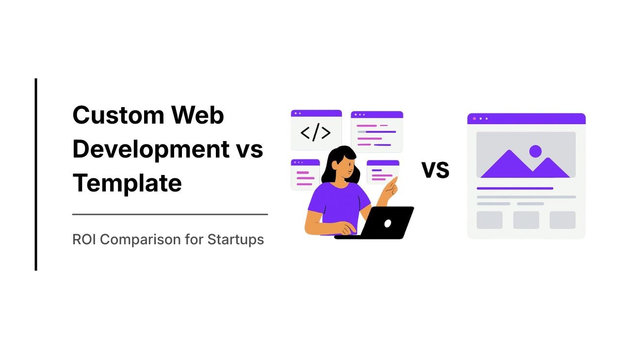 Custom Web Development vs Template